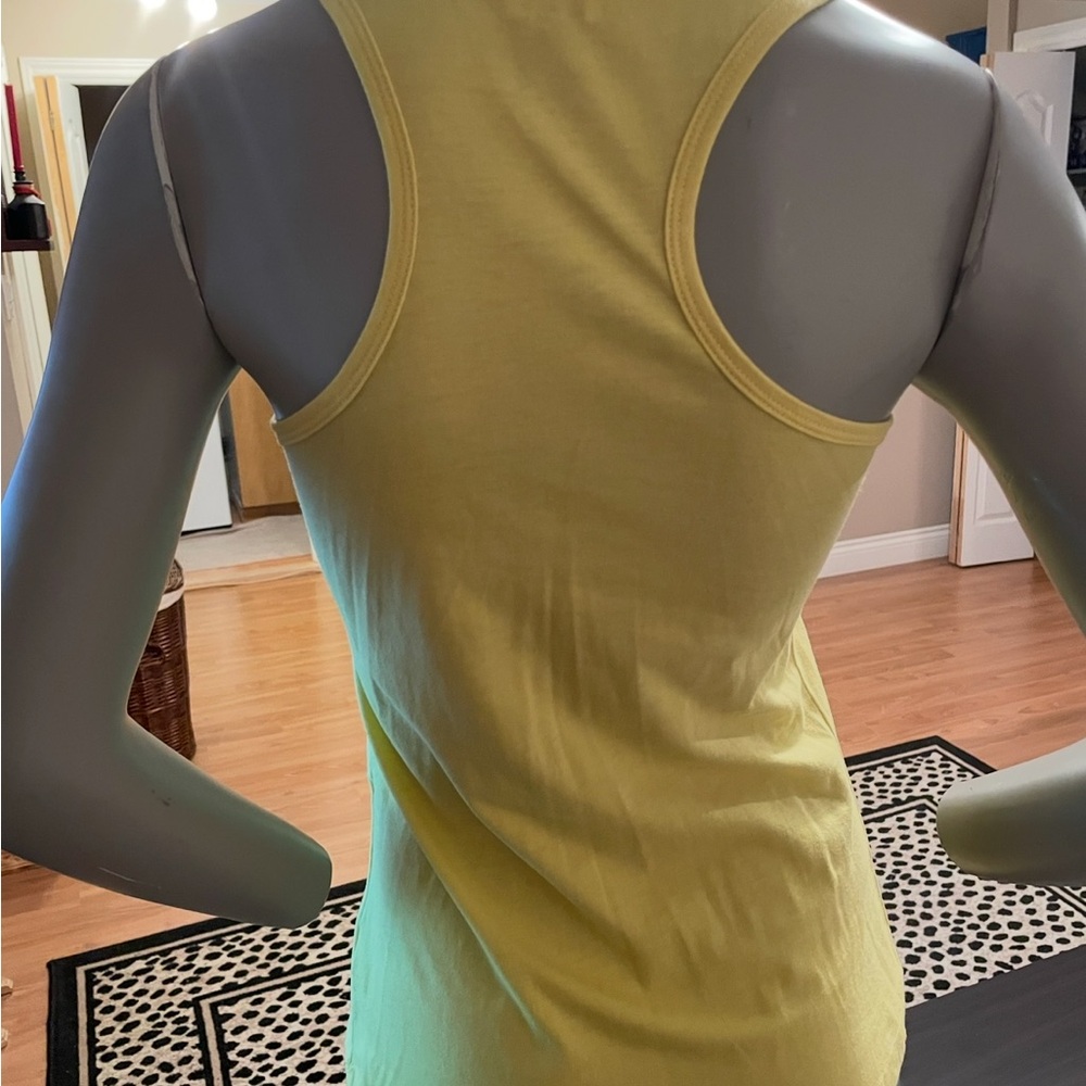 Dynamite Ruffled Yellow Tank top🤩S - Picture 2 of 5